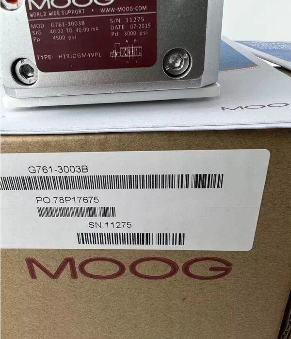 Сервоклапан MOOG G761-3003B — изображение 2